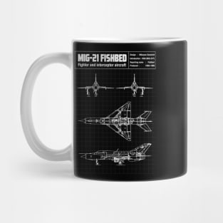 MIG-21 FISHBED Mug